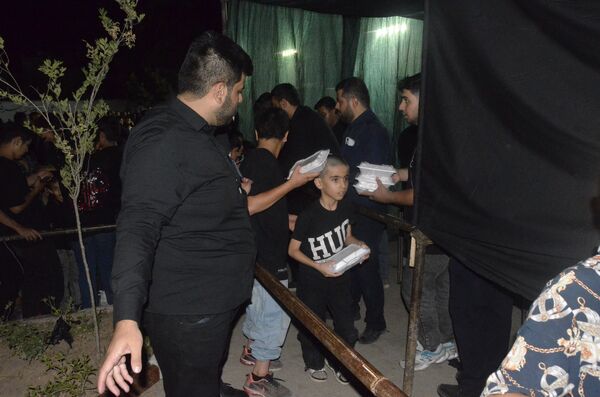 مراسم شب نهم محرم در هیئت فرهنگیان  نیشابور