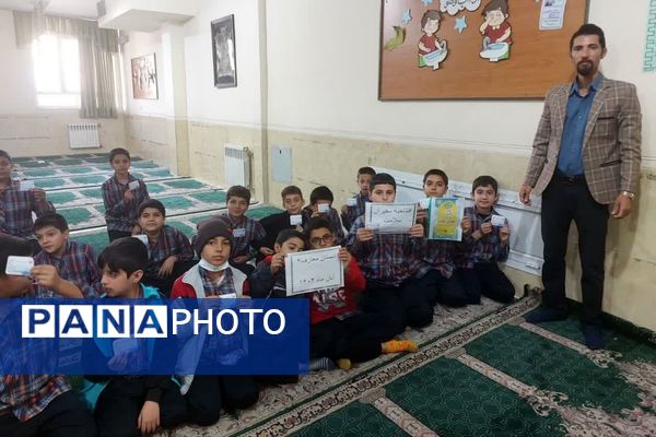 افتتاحیه سفیران سلامت در دبستان معارف ۶