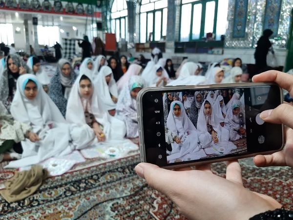 دومین روز از اعتکاف دانش‌آموزی در مسجد امام حسن شهرستان گالیکش