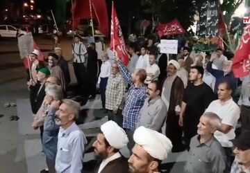 تجدید عهد در اربعین لاله ولایت طنین وفاداری بیجار
