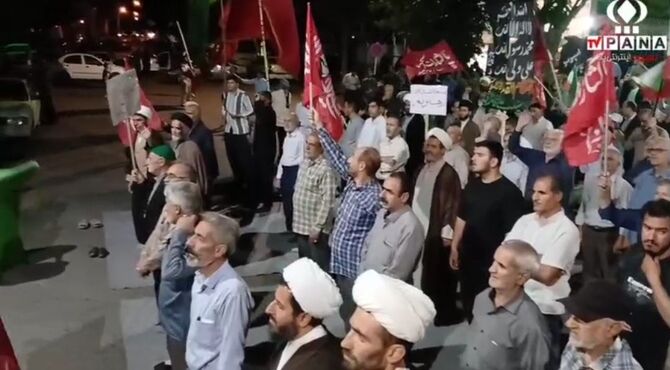 تجدید عهد در اربعین لاله ولایت طنین وفاداری بیجار