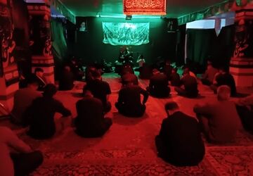 مراسم عزاداری امام حسین (ع) در شهر ایلام