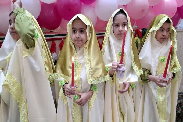 جشن تکلیف دانش‌آموزان دختر شهرستان بویراحمد