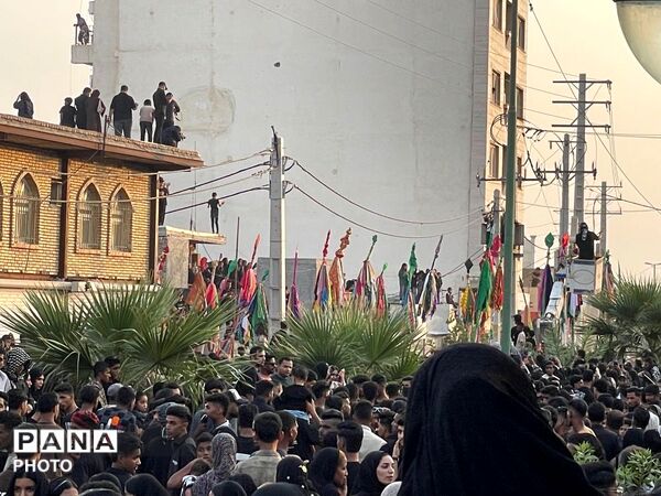 تجلی آیین علم‌گردانی در دل میناب