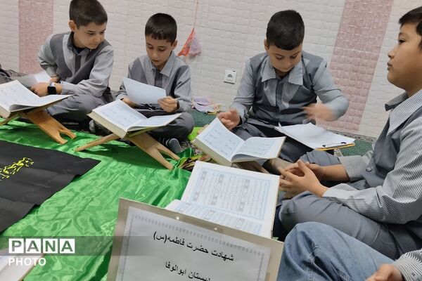 برپایی مراسم سوگواری حضرت زهرا (س) در ناحیه دو شهرری 