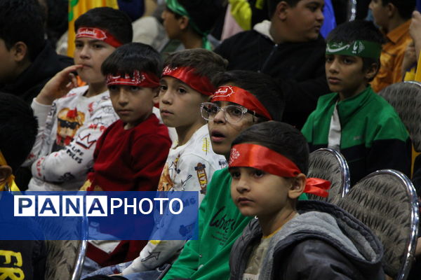 اجتماع عظیم سربازان کوچک صاحب الزمان(عج) یزد