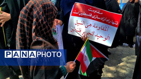  خروش مردم فهیم بادرود در روز قدس