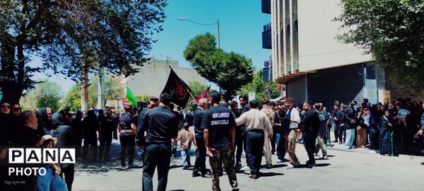 هیئت علی‌اصغر میزبان عاشقان اهل‌بیت در مراسم عزاداری 