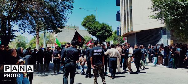 هیئت علی‌اصغر میزبان عاشقان اهل‌بیت در مراسم عزاداری 
