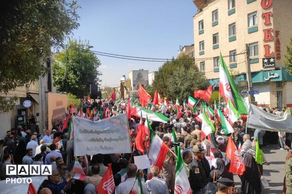 رزمایش بزرگ جان فدای ایران در شیراز