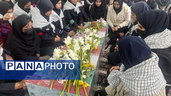 استقبال بی‌نظیر دانش‌آموزان تفرشی از قهرمانان گمنام هشت‌سال دفاع مقدس