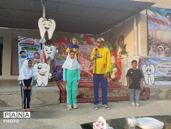 آغاز پویش ملی دهان و دندان در شهر فین با حضور معاون وزیر آموزش‌وپرورش