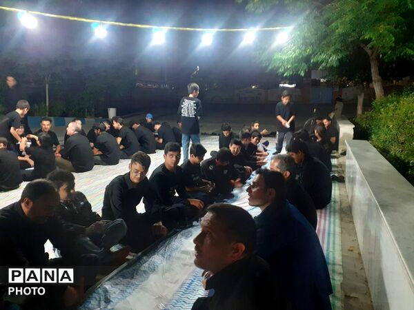 مراسم دهه اول ماه محرم به میزبانی هیئت دانش آموزی قاسم بن الحسن (ع)