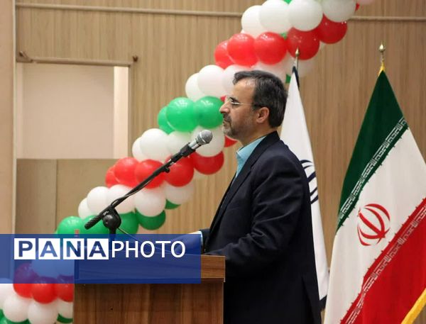 آیین استانی نواختن زنگ انقلاب استان خراسان رضوی در ناحیه ۵ مشهد