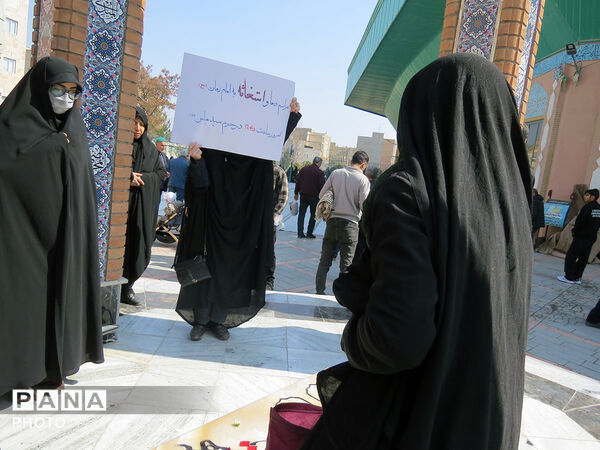 نماز جمعه و راهپیمایی در هفتمین روز جنگ تحمیلی در بجنورد