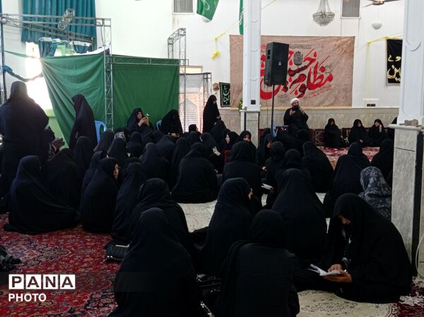مراسم استغاثه به امام زمان (ع) در جاجرم 