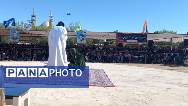 مراسم تعزیه‌خوانی شهادت امام رضا(ع) شهرستان میان جلگه نیشابور 
