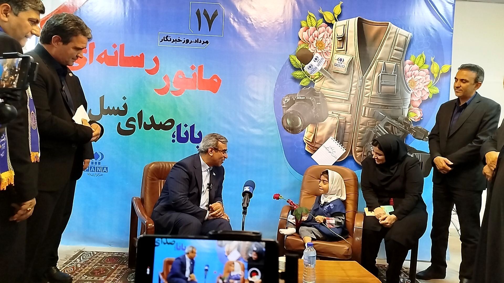 مانور رسانه‌ای سازمان دانش‌آموزی؛ روز دوم با تقدیر از خبرنگاران و حضور استاندار
