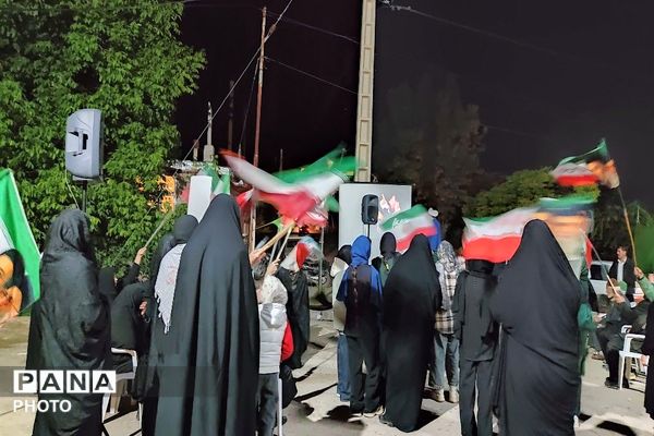 هشتادو دومین شب از اجتماعات خیابانی در شهربار نیشابور