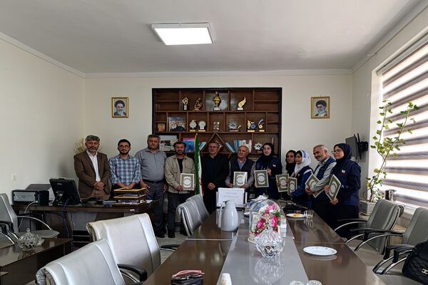 تجلیل از اصحاب رسانه و دانش آموز خبرنگاران فعال پانا در شهرستان خلخال
