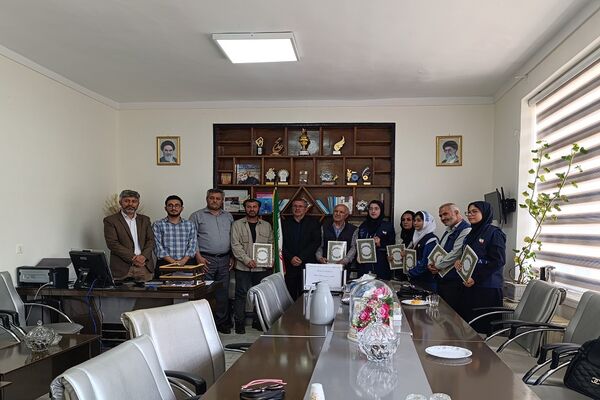 تجلیل از اصحاب رسانه و دانش آموز خبرنگاران فعال پانا در شهرستان خلخال