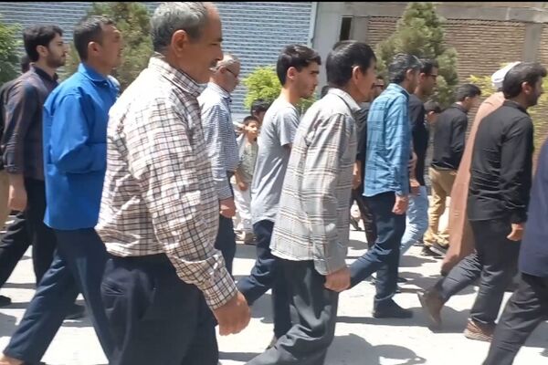 حضور پرشور مردم نصیر شهر در راهپیمایی محکومیت جنایت صهیونیست‌ها 