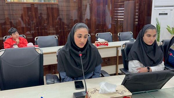 جلسه بدرقه دانش‌آموزان استان بوشهر اعزامی به مسابقات جهانی صربستان