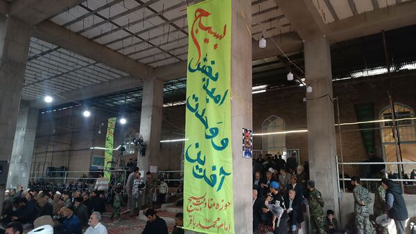 نماز عبادی سیاسی جمعه در هفته بسیج مستضعفین در نیشابور 
