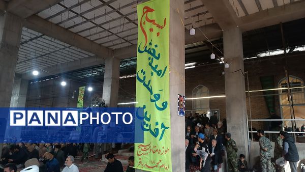 نماز عبادی سیاسی جمعه در هفته بسیج مستضعفین در نیشابور 