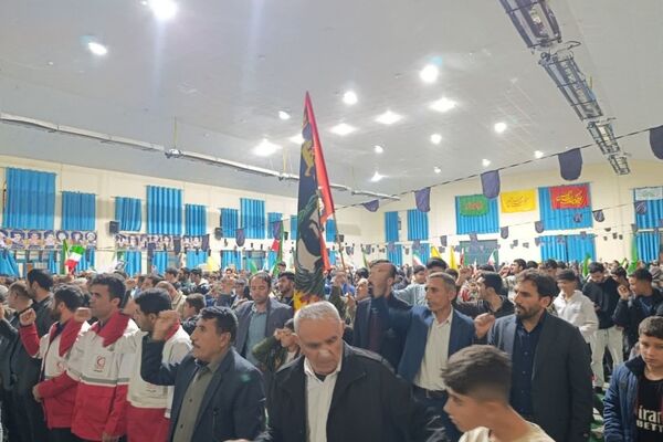 حضور گرم و پرشور مردم ولایتمدار دیشموک در تجمعات شبانه