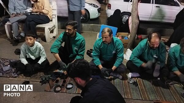 گذری بر موکب واکس صلواتی بلوار فضل در شب صد و نود و پنجم از اجتماعات 
