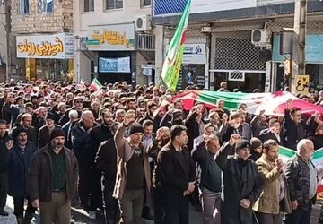 راهپیمایی ۲۲ بهمن در سوادکوه