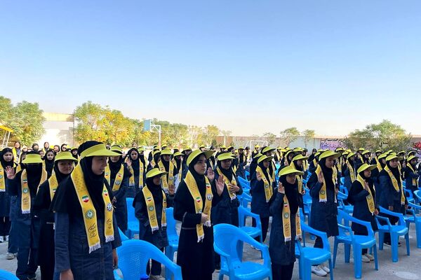 بزرگداشت هفته فراجا در مدارس دخترانه مهران، ملوک زندی و خاتم‌الانبیاء
