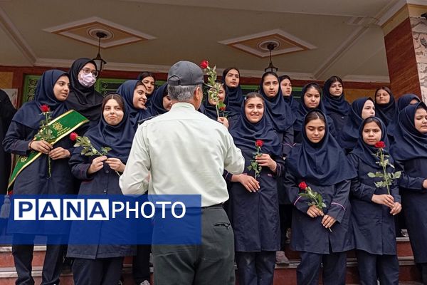 مراسم جشن ولادت حضرت معصومه (س) و روزدختر در دبیرستان حضرت ولیعصر (عج) ری یک