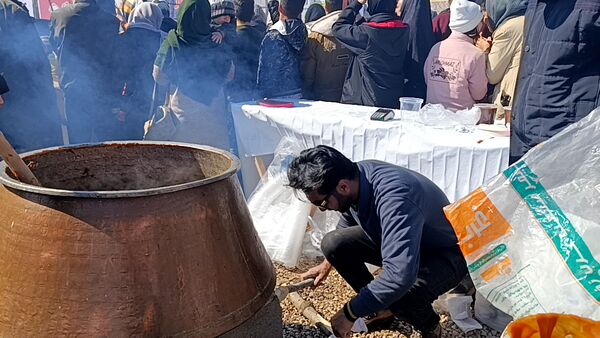 برگزاری جشنواره پخت سمنو در بجنورد 