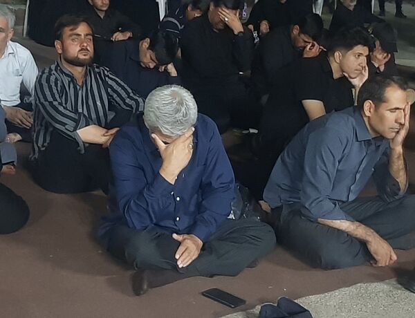 شب تاسوعای حسینی در هیات فرهنگیان نیشابور