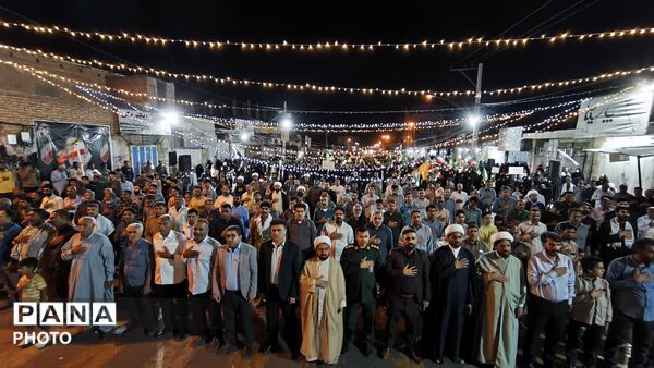 ویژه برنامه دهه کرامت و استقبال از خادمین و پرچم آستان مبارک حضرت علی بن موسی الرضا(ع) در شهرستان رودبارجنوب
