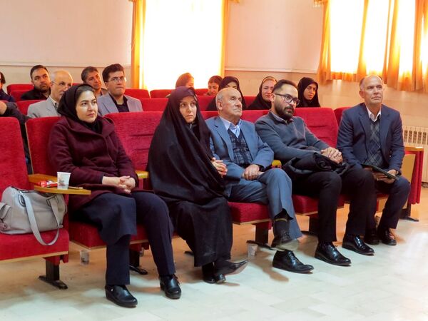 مراسم بازنشستگی مجید رحیمی زاده در دانشگاه آزاد بجنورد