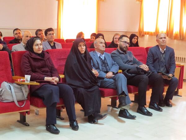 مراسم بازنشستگی مجید رحیمی زاده در دانشگاه آزاد بجنورد