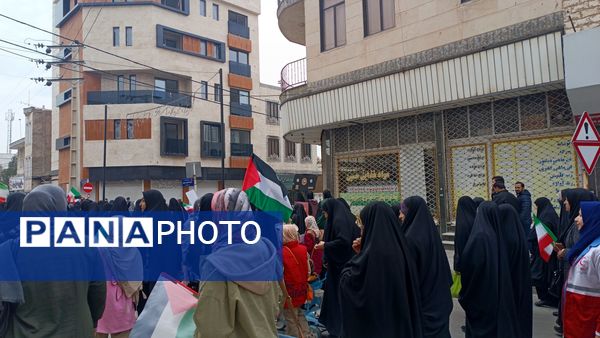 حضور پر شور مردم آبیک و البرز در روز قدس 