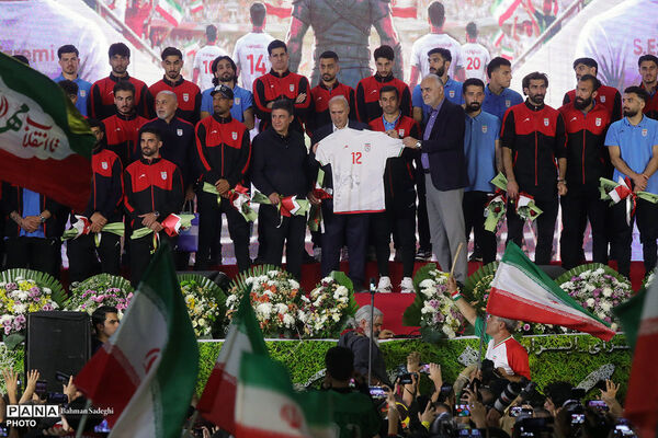 بدرقه تیم ملی فوتبال به جام جهانی 2026