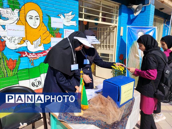 انتخابات همیار مشاور دبیرستان جنت شهرستان سملقان