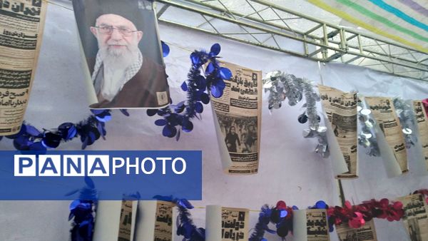 جلوه‌های دانش‌آموزی راهپیمایی ۲۲بهمن در تبریز