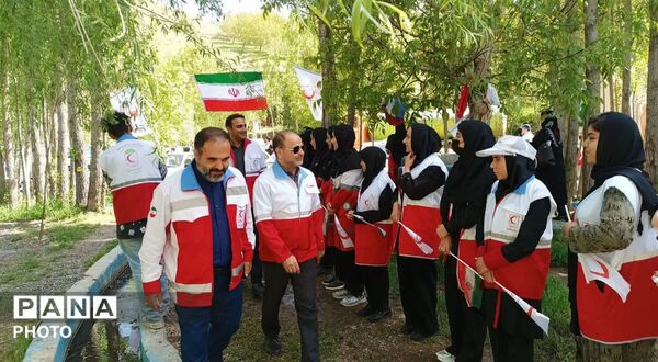 حضور 500 جوان و امدادگر هلال‌احمر لرستان در اردوی مشترک کهمان