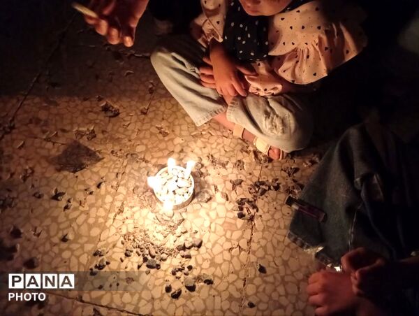مراسم عزاداری در روستای میلاجرد