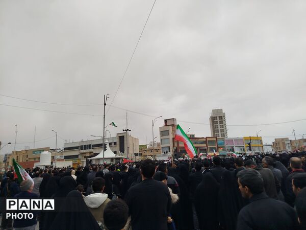 اجتماع عظیم مردم کرمان