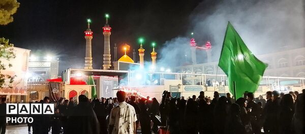 آیین سنتی مشعل گردانی نجفی‌ها