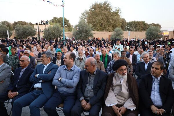 آیین افتتاح آموزشگاه خیر نیک‌اندیش جعفر شکیب در مهریز