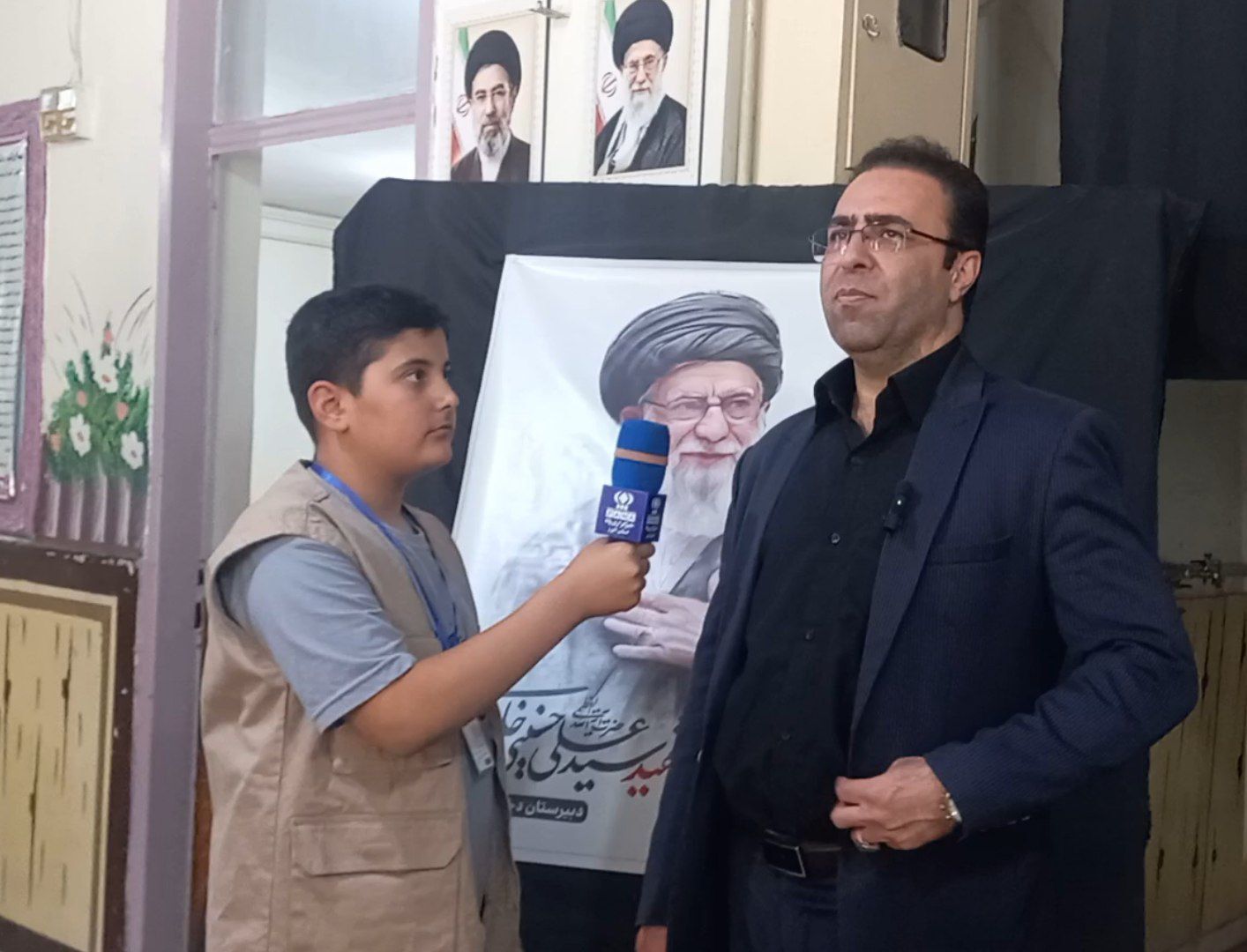 ۵۵ مدرسه ناحیه ۴ کرج آماده میزبانی شایسته از زائران رهبر شهید است