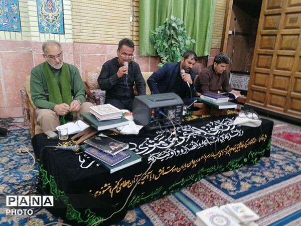 ویژه برنامه احیا و عزاداری سومین شب قدر در حسینیه شهر بار 